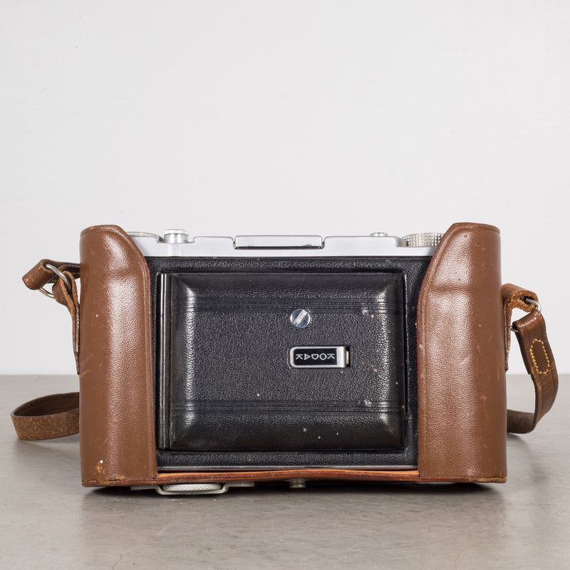Antique Kodak "No. 1 Supermatic" Folding Camera and Leather Case c.1930