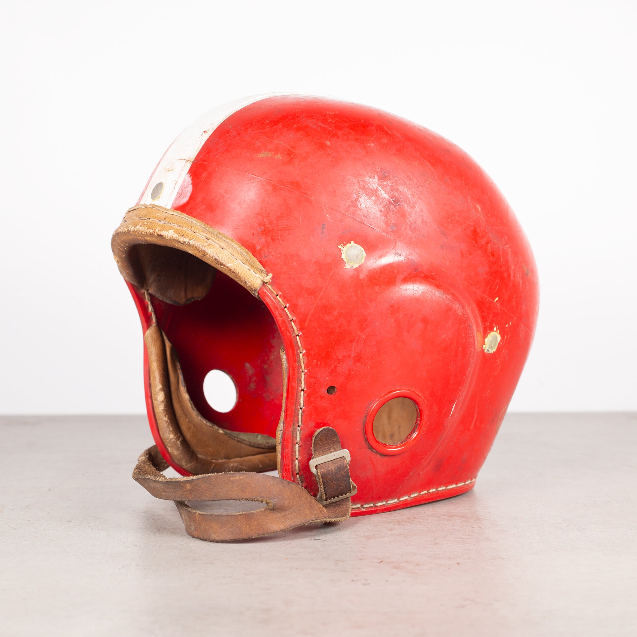 Vintage Football Helmet c.1950 S16 Home