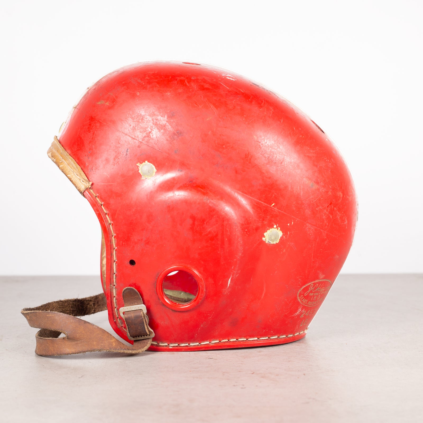 Vintage Football Helmet c.1950