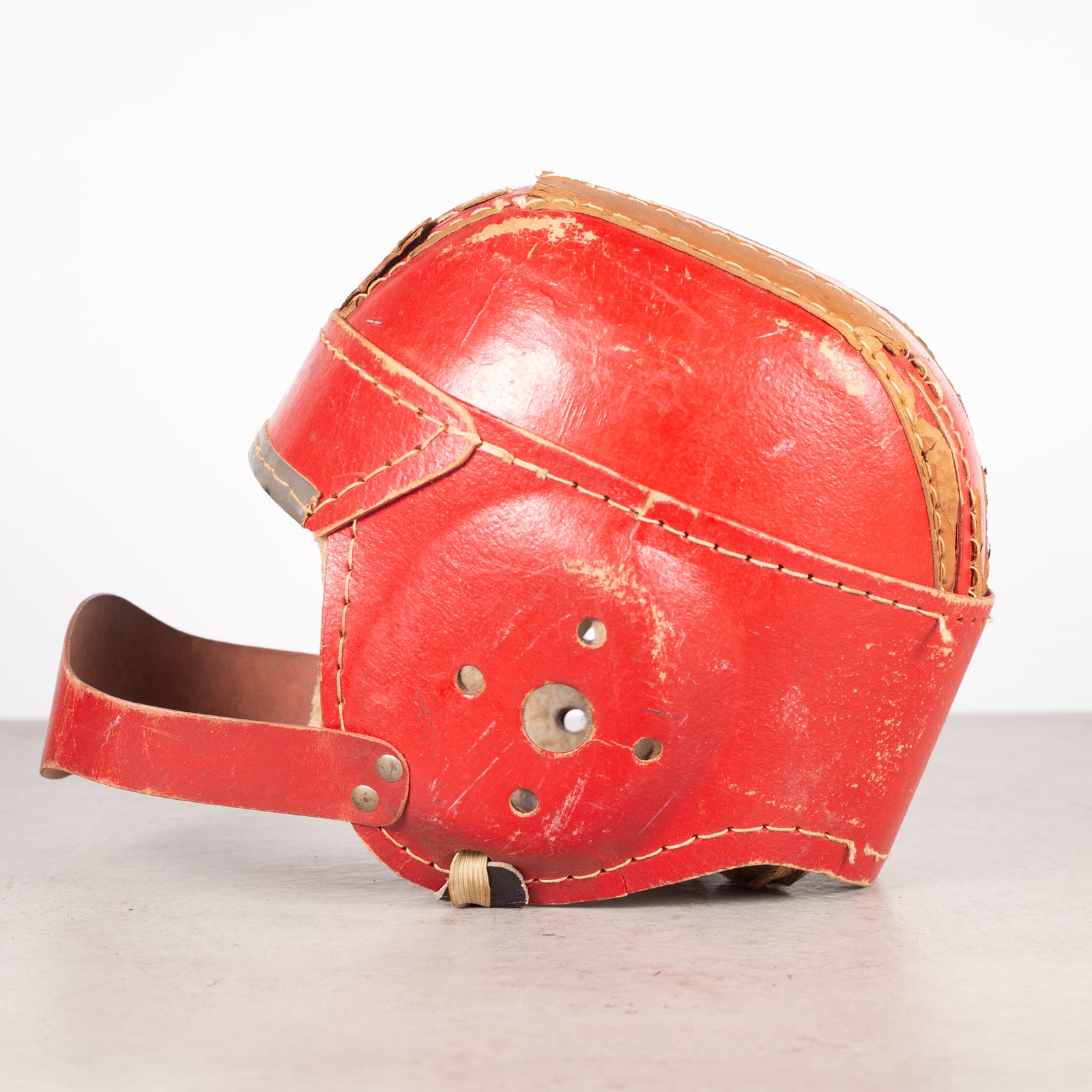1940s bike helmet Vintage Franklin Football c.1940 Size:2500/Automatic Bail BIRDSALL MARINE Rod Holder BHBCP75-MAV