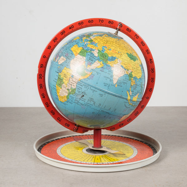 Globe 10 cm tournant Antique