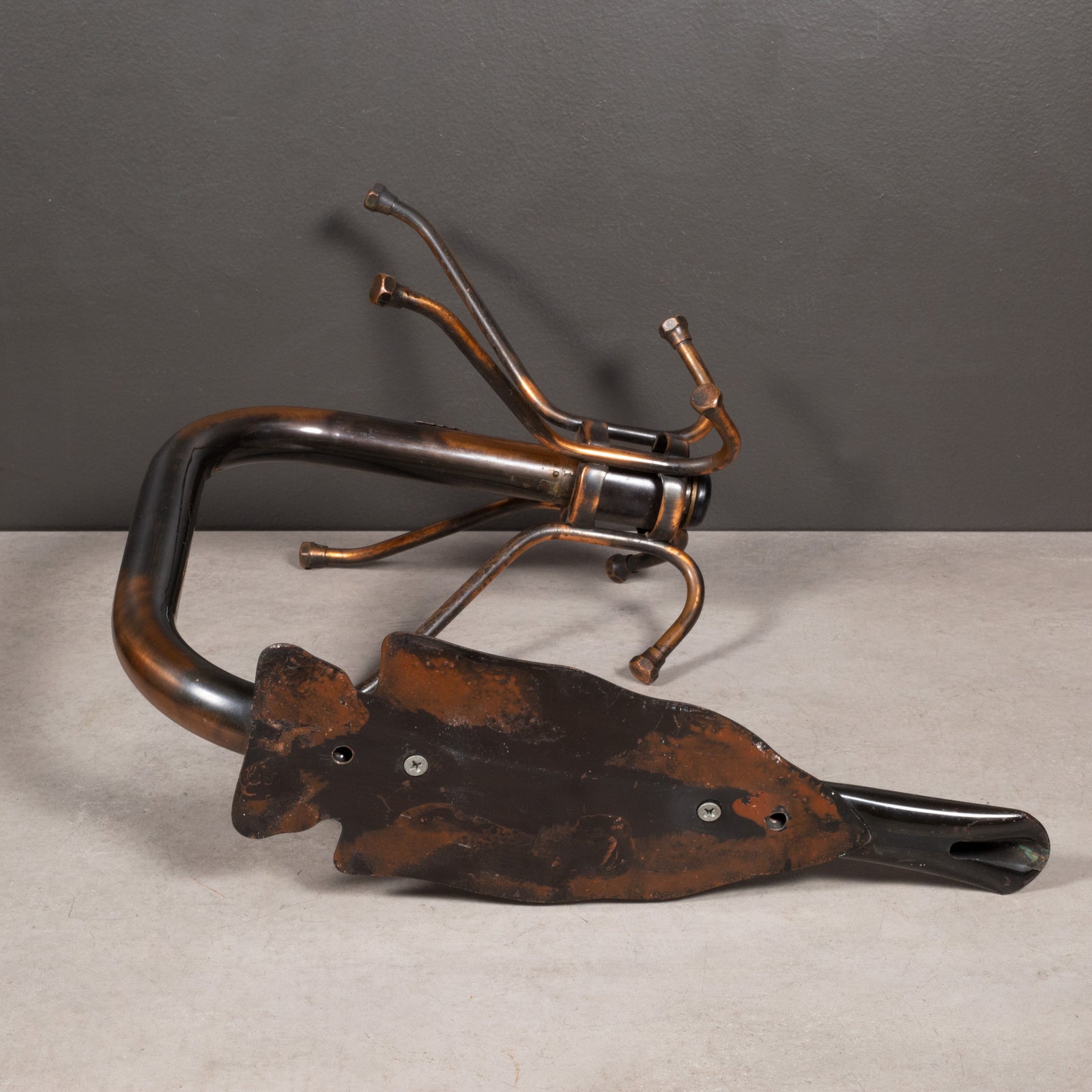 Early 20th c. Jappaned PeeDee Wall Tree c.1940 | S16 Home