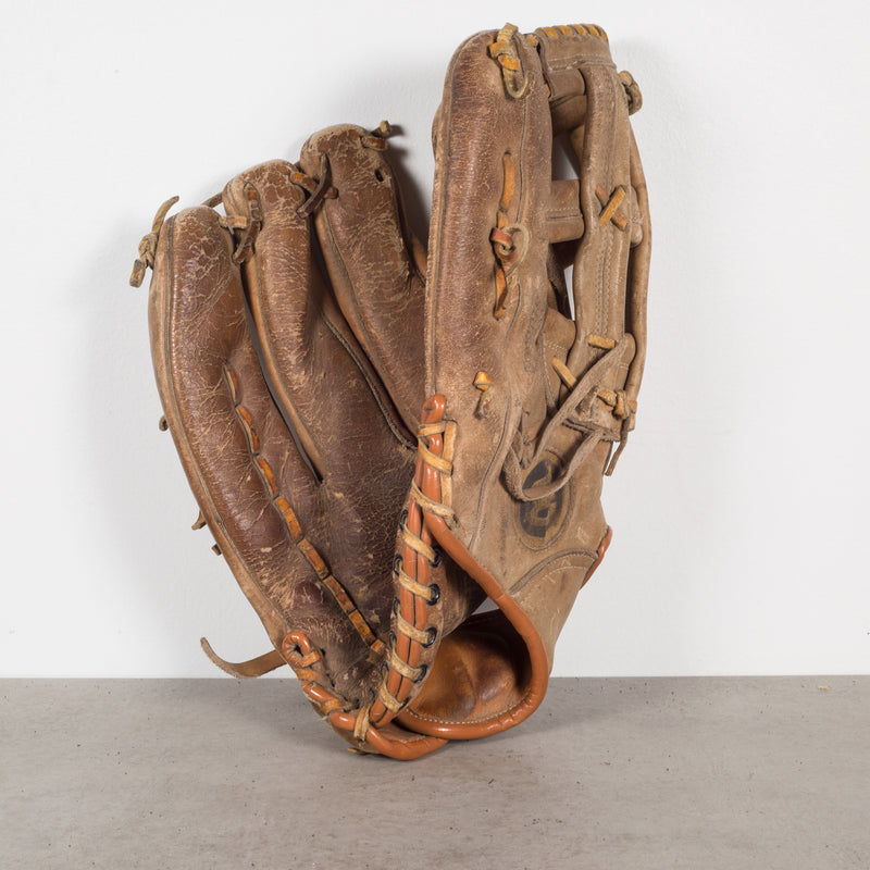 Vintage Leather Baseball Mitts c.1940