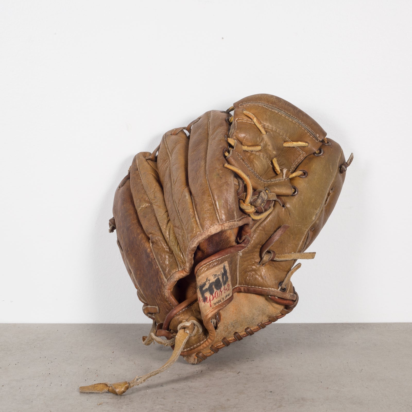 Vintage Leather Baseball Mits c.1940 S16 Home