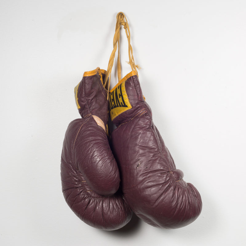 Leather Everlast Boxing Gloves c.1960