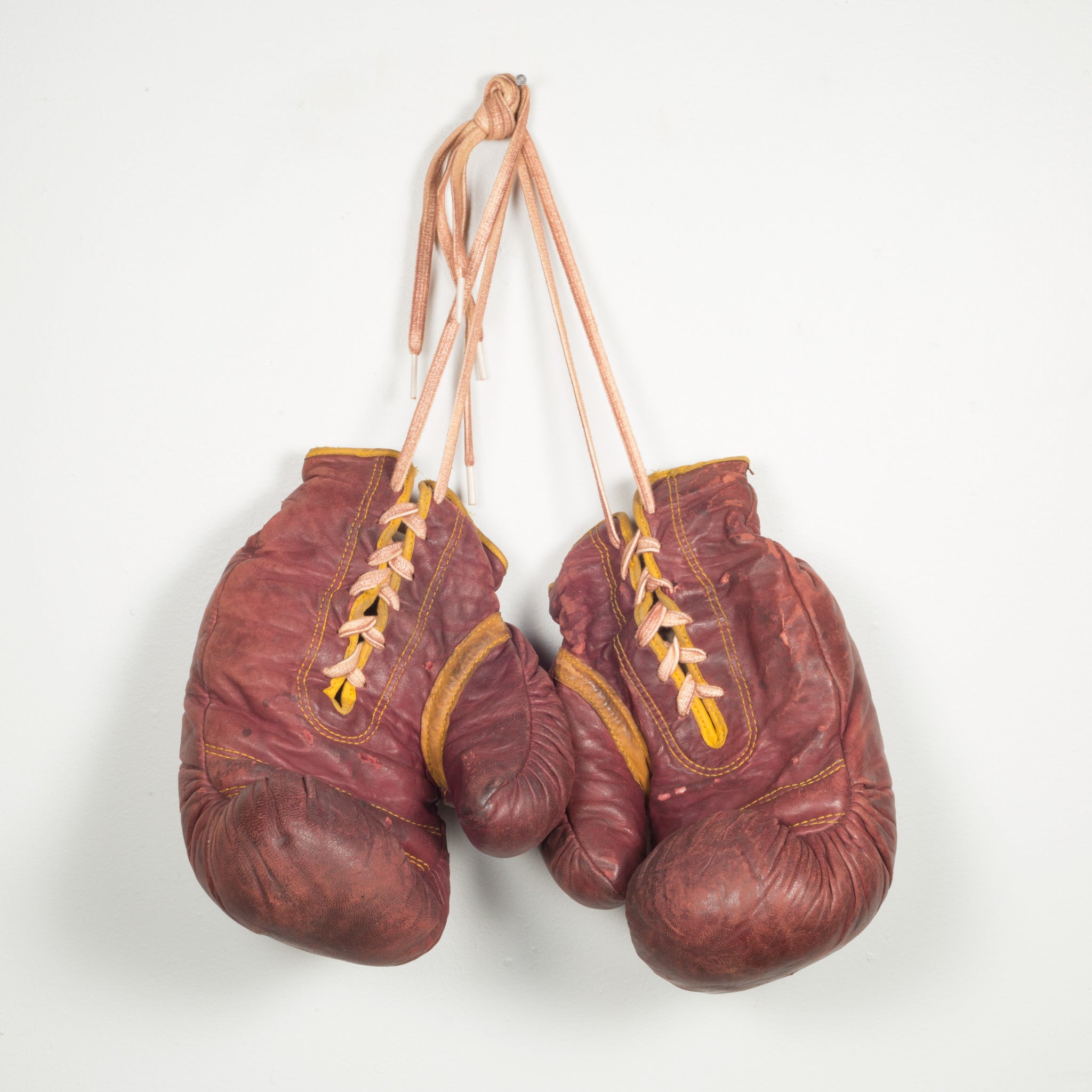 Vintage Leather Boxing Gloves c.1950-1960 | S16 Home