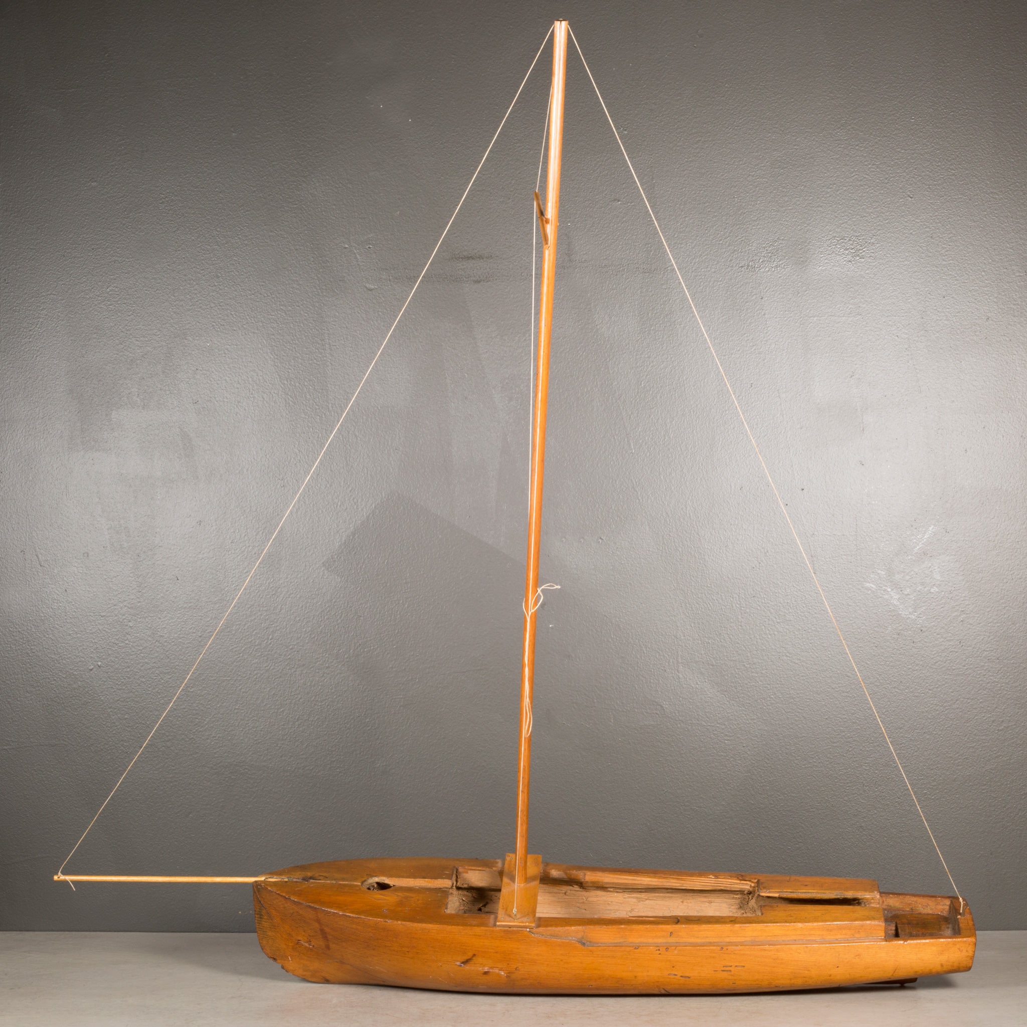 Early 20th c. Wooden Ship Model c.1940