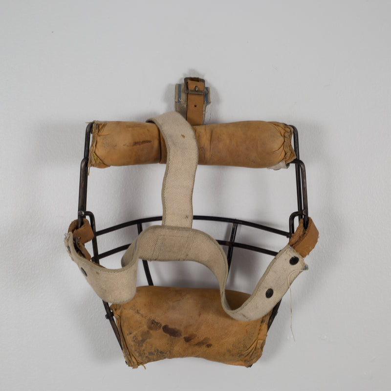 Steel Wire and Leather Catcher's Masks by Wilson c.1930 – S16 Home