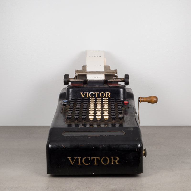 Antique Adding Machine by Victor Adding Machine Co. c.1919
