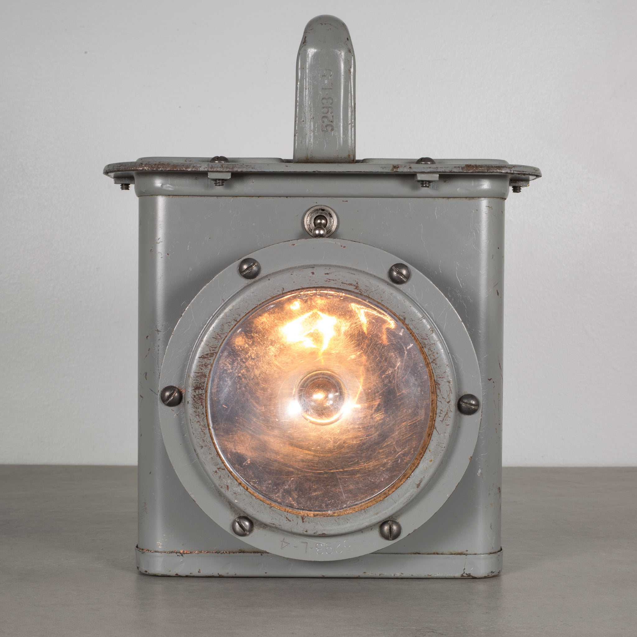 World War Era U.S. Navy Ship Lantern Light c.1940s | S16 Home