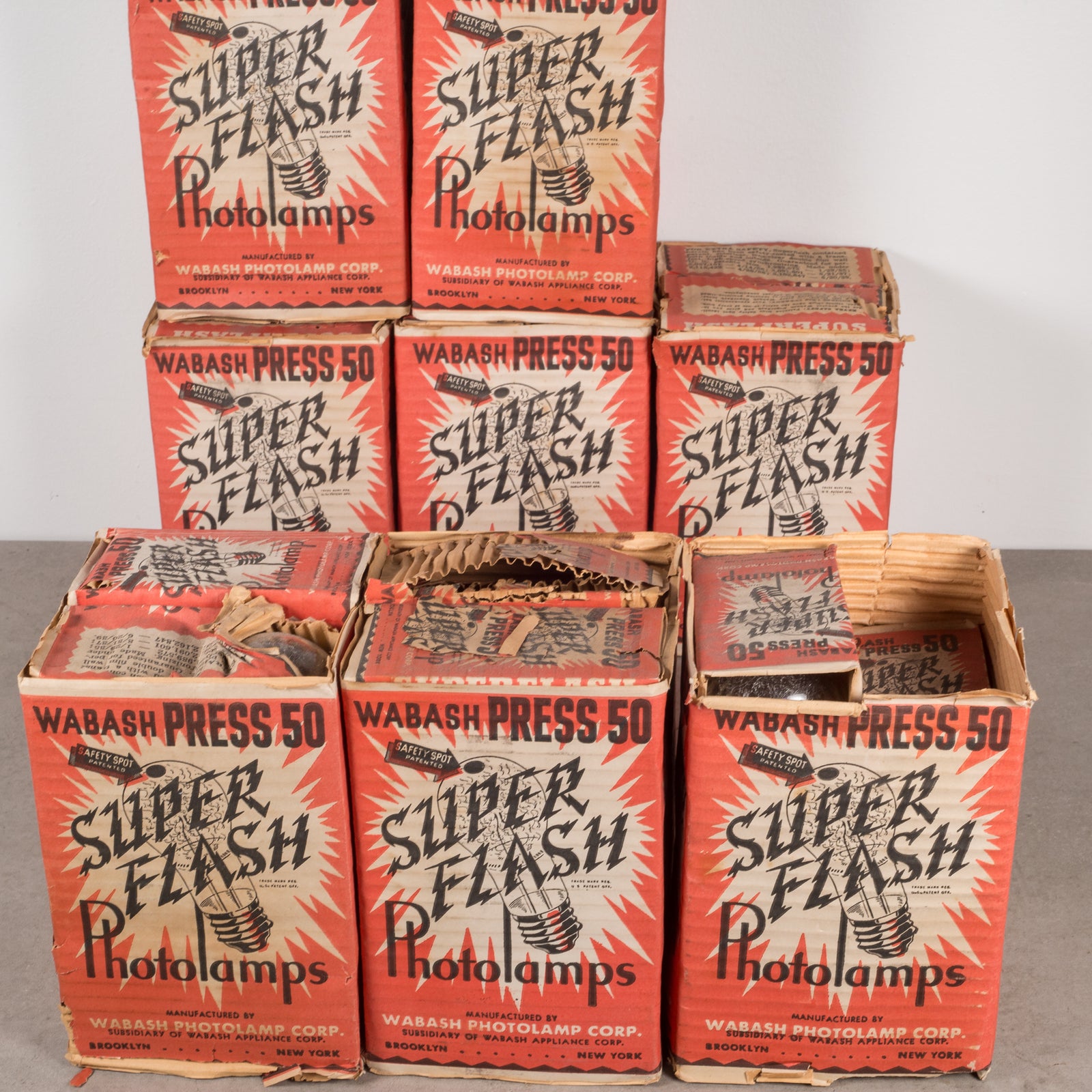 Collection of Super Flash Photolamps C.1940 | S16 Home