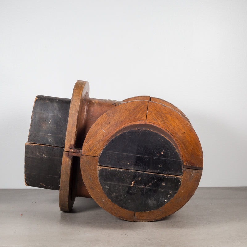 Large Wooden Industrial Foundry Mold c.1900