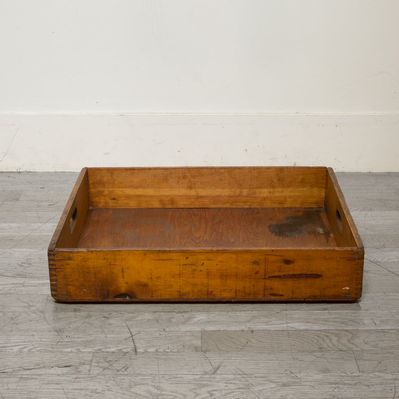 Early 20th c. Wooden Baker's Bread Tray c.1930